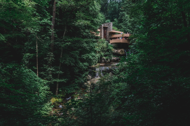 The View of Fallingwater - Wide