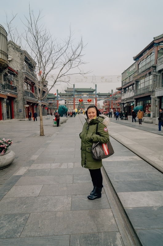 Approaching Tianamen Square Beijing 2