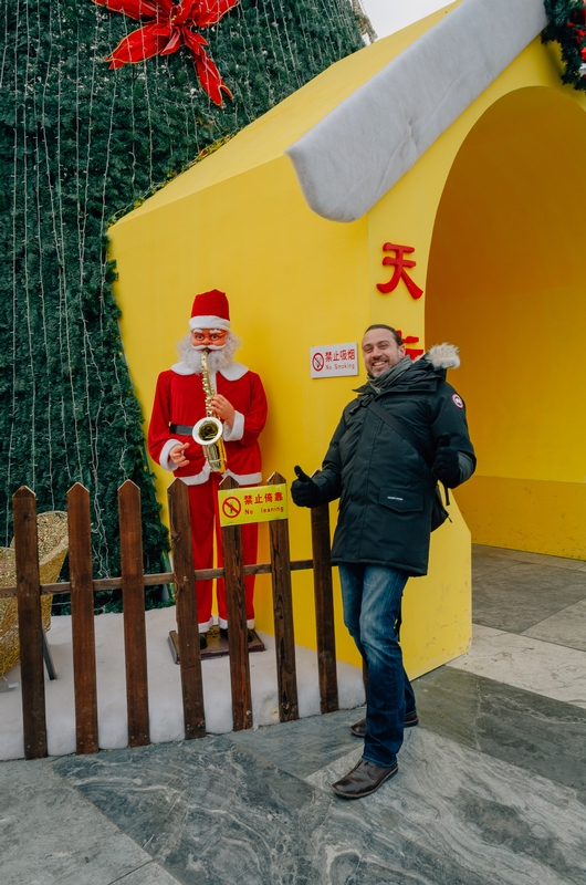 Rocking Out for Christmas in Beijing