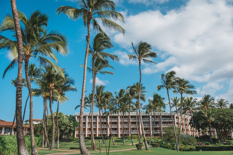 The Grounds of the Grand Wailea