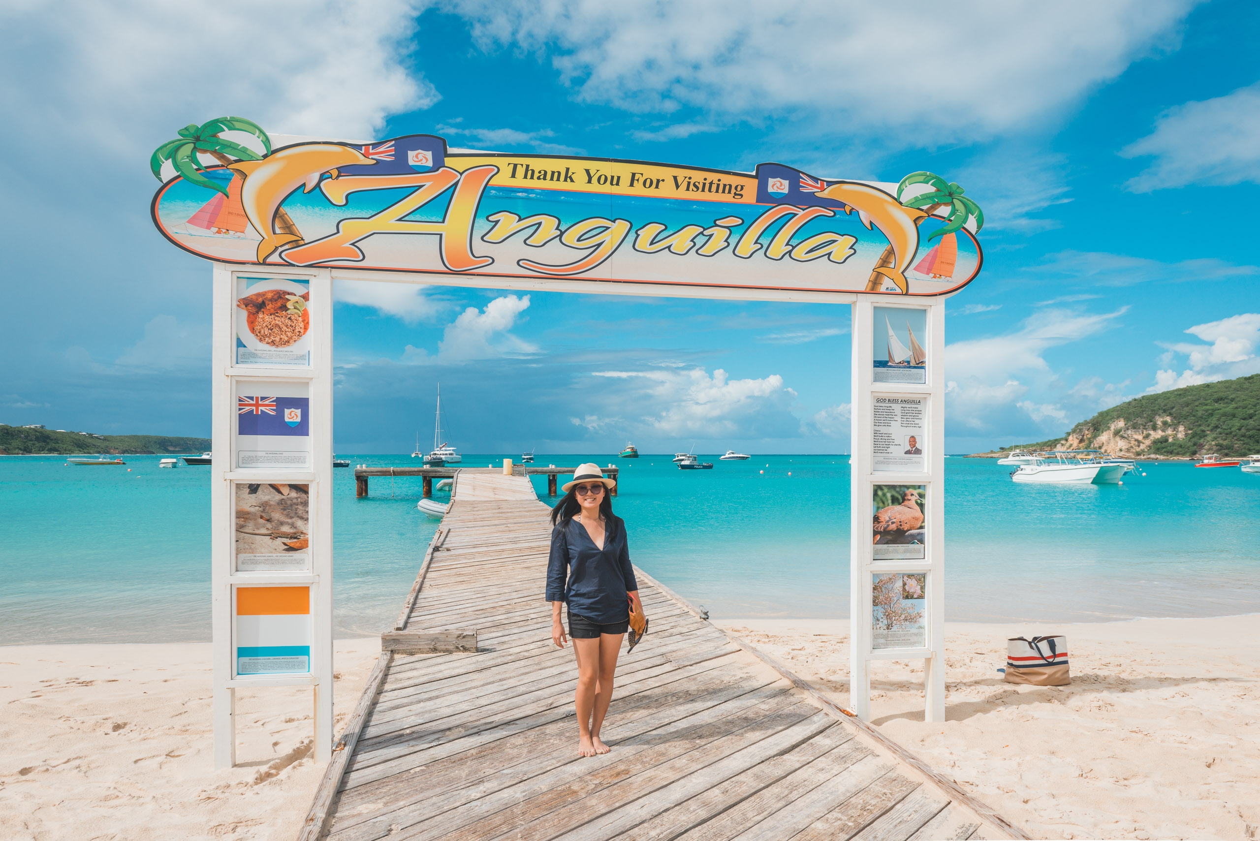 The Anguilla PIer for the St. Maarten Ferry