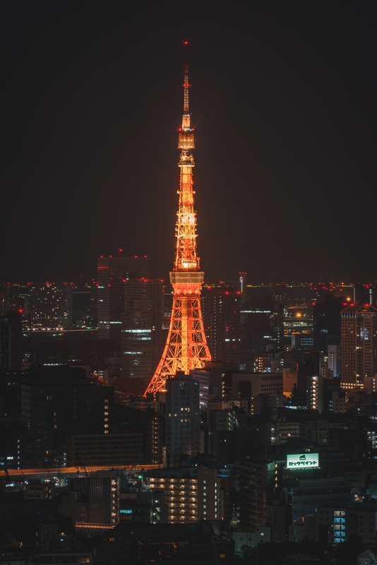 The Tokyo Tower at Night 2