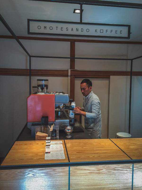 Espresso at Omotesando Coffee