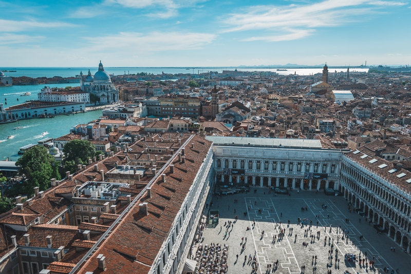 High Above the Piazza San Marco