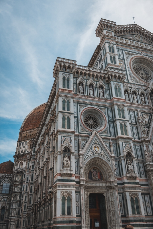 Outside the Florence Cathedral 2