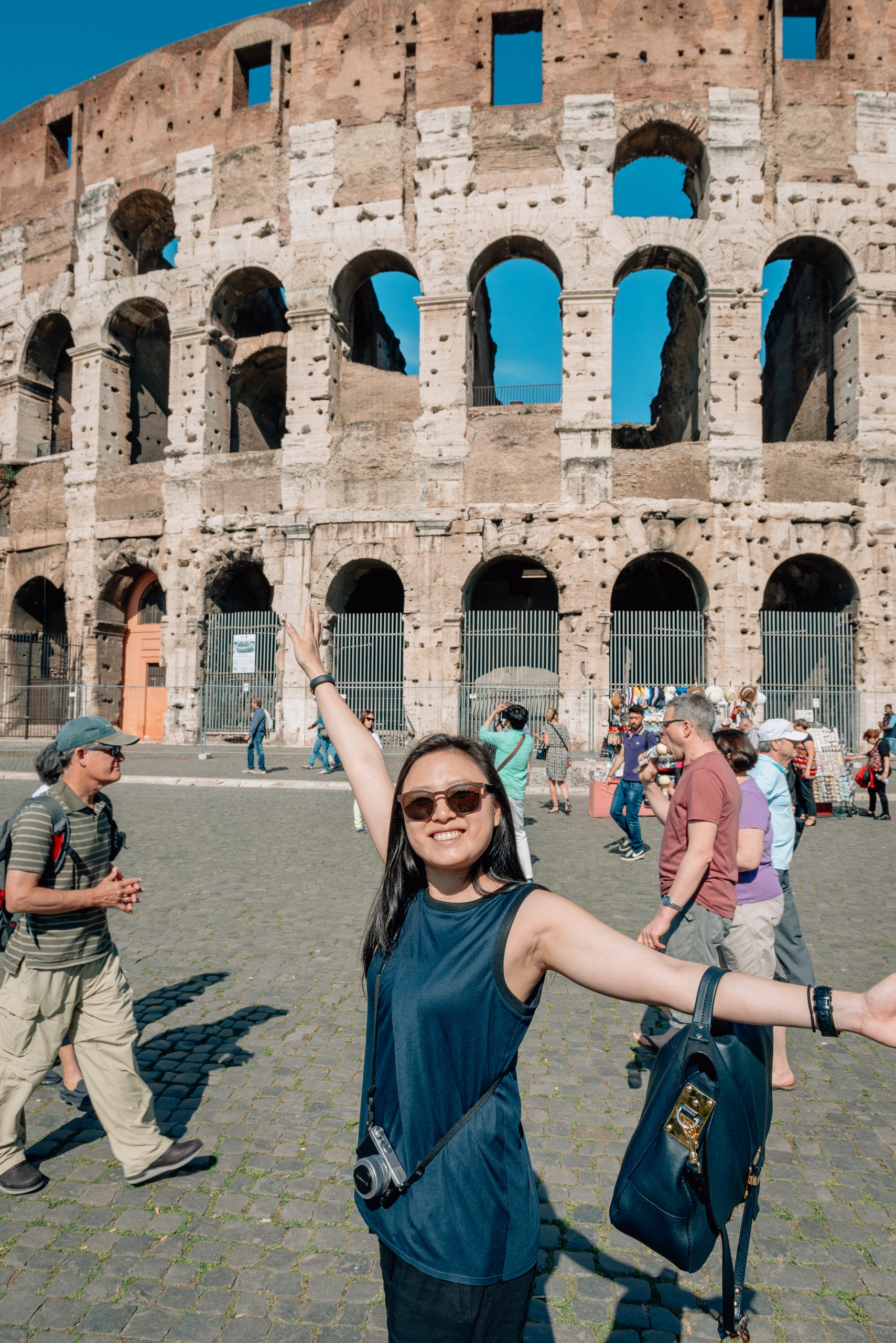 Jessica Still Enjoys the Coloseum