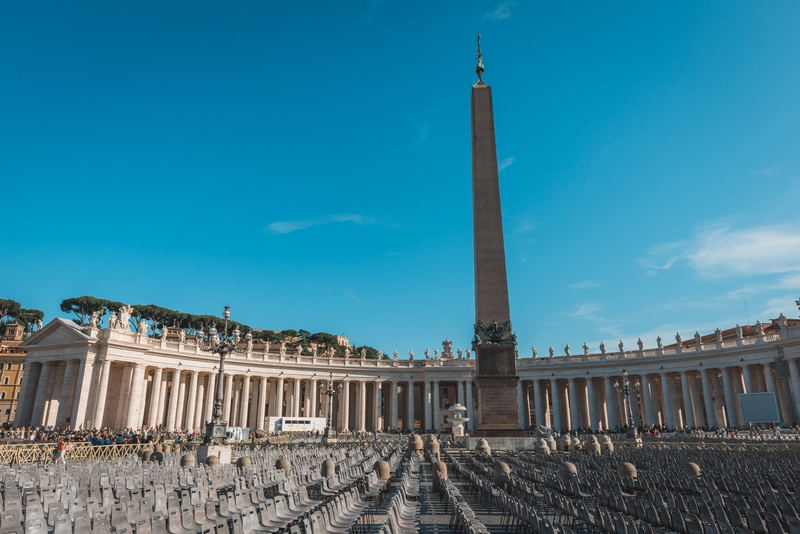 St Peters Square and the Obelisk