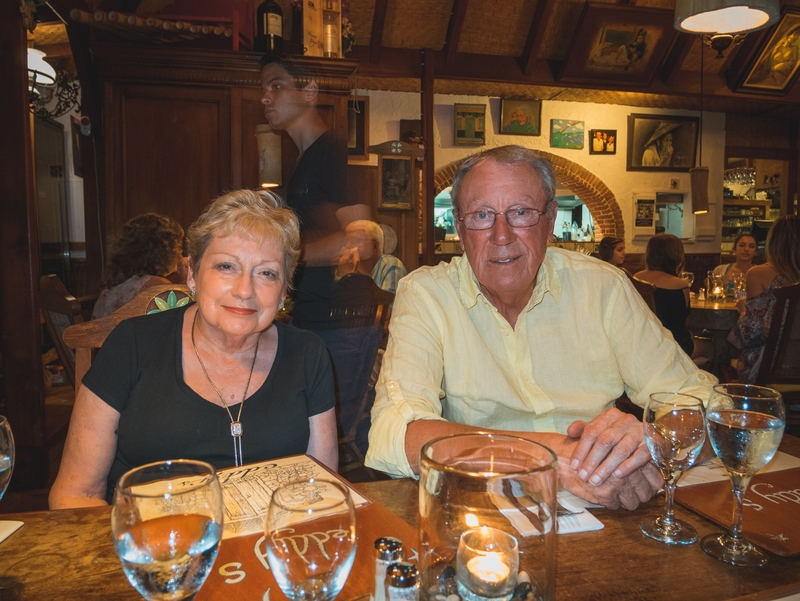 Lynn and Warren Dinner at Eddys