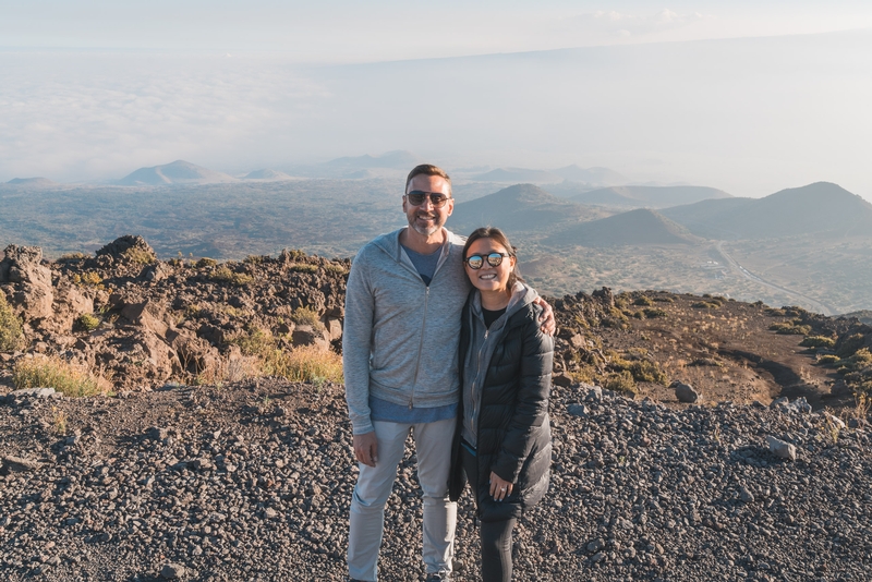 Near the Top of Mauna Kea