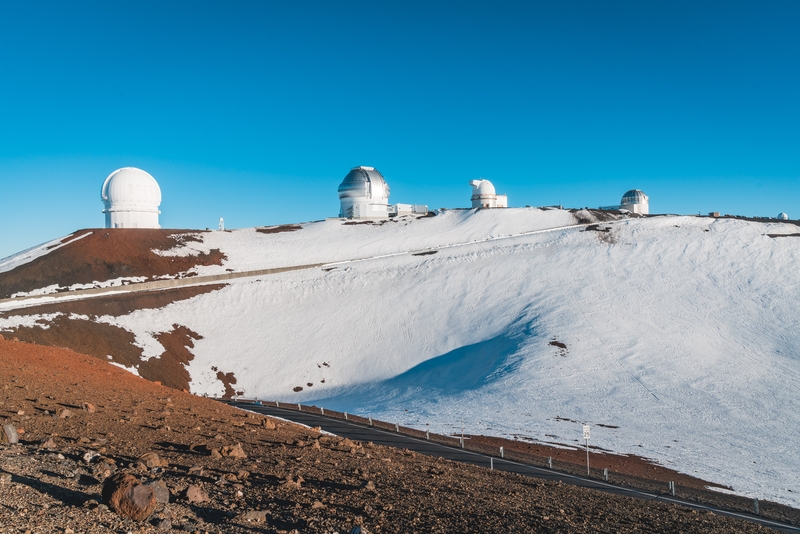 The Telescopes atop Mauna Kea