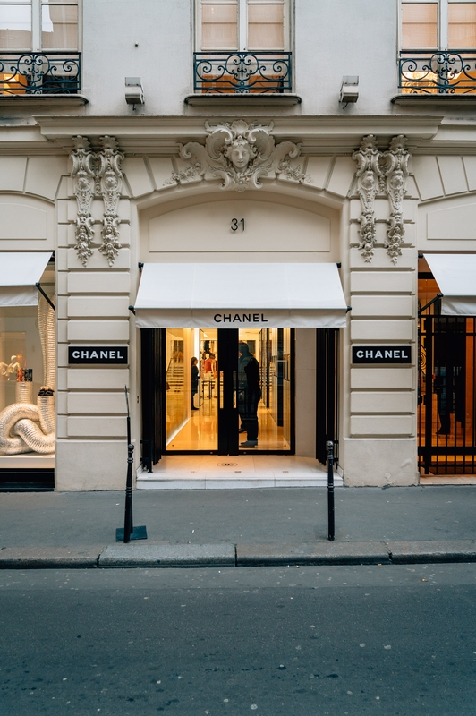 The Original Chanel Boutique in Paris