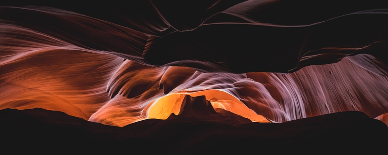 A Recreation of Monument Valley in Antelope Canyon