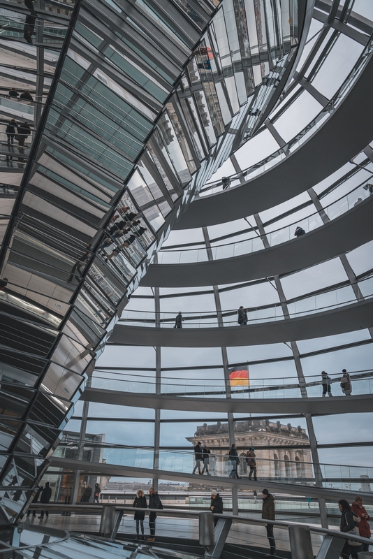 Inside the Reichstag Dome - Part II