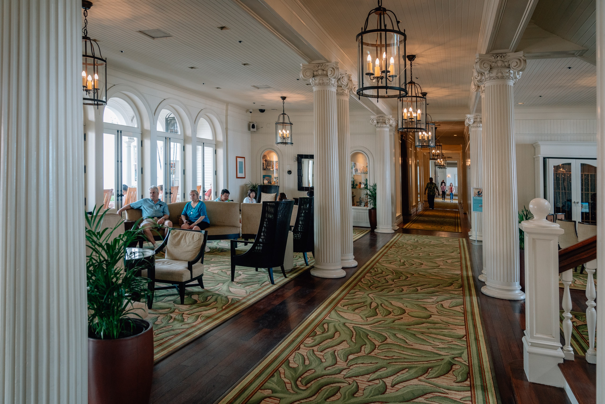 The Lobby of the Moana Surfrider Hotel Part II