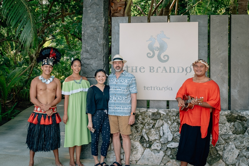 A Warm Welcome to the Brando Resort