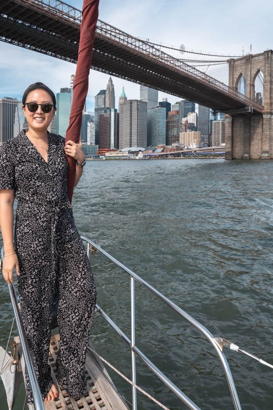 Sailing Under the Brooklyn Bridge - 2019-0901-DSC07543