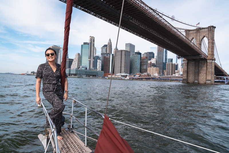 Sailing Under the Brooklyn Bridge - 2019-0901-DSC07555