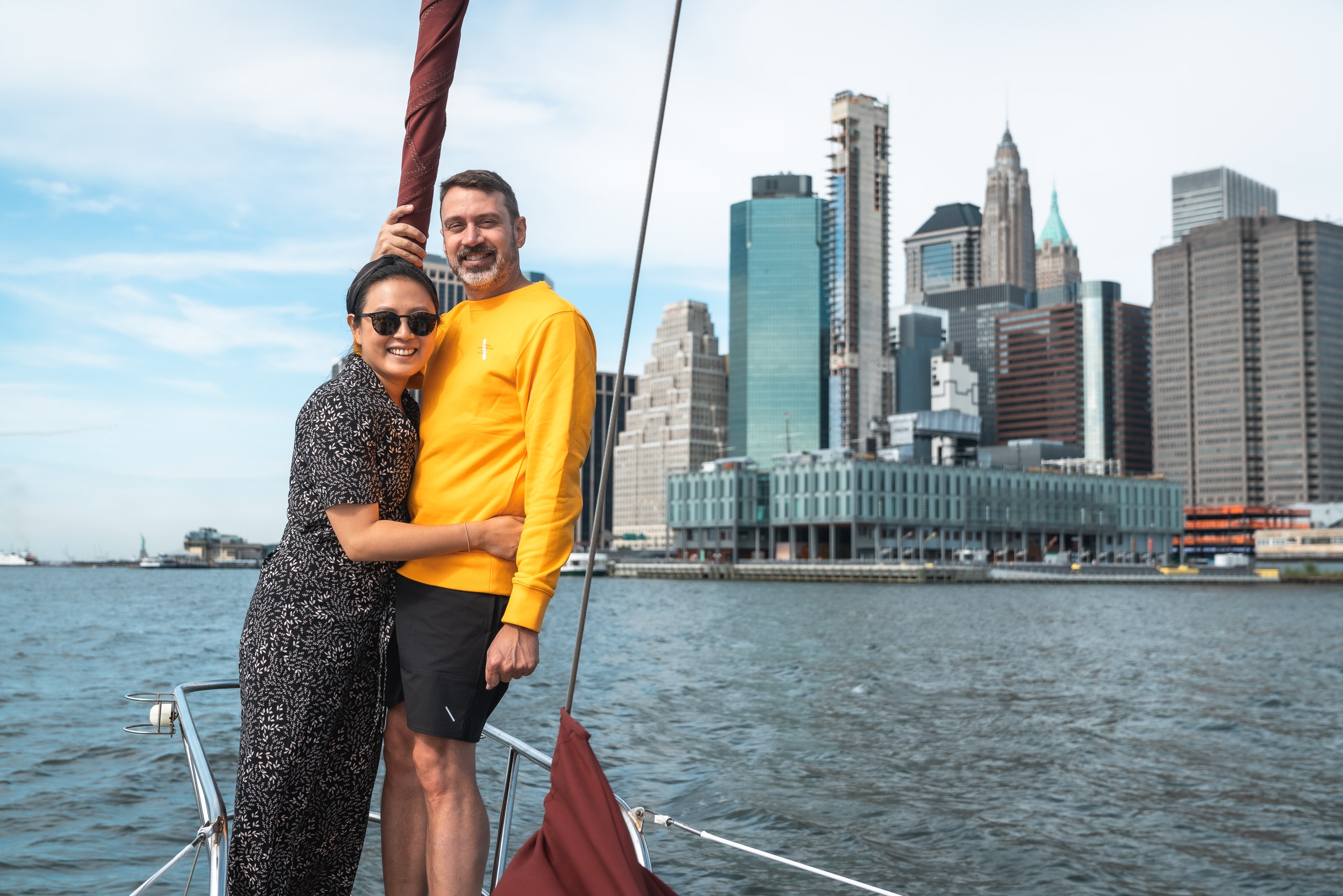 Sailing Under the Brooklyn Bridge - 2019-0901-DSC07584